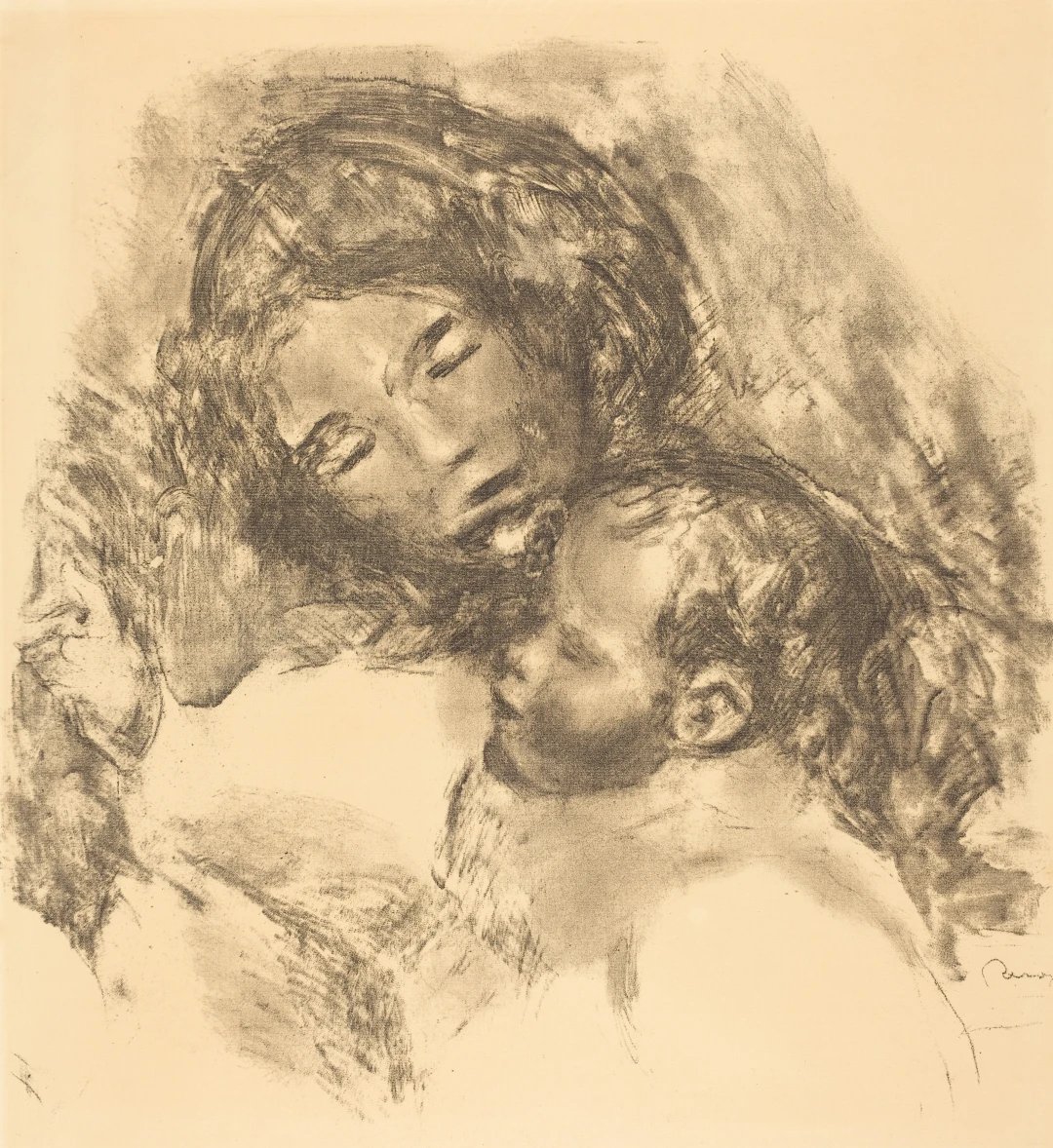 Maternity by Eugene Carriere (1890)